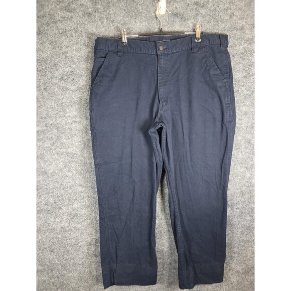 Carhartt Pants Mens 40x30 Rugged Flex Relaxed Fit Canvas Dungaree Work BN2291-M - Picture 1 of 14